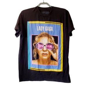 Lady Gaga Joanne World Tour Official Concert Tee L